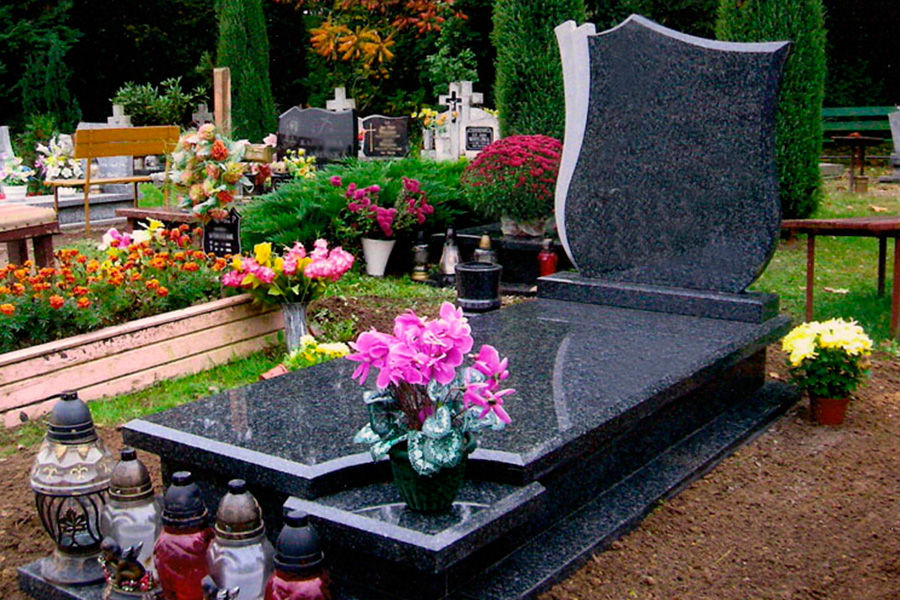 Виды цветников на могилу фото